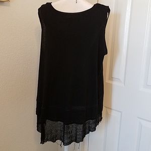 Sinsational, free people, ragged Edge top.